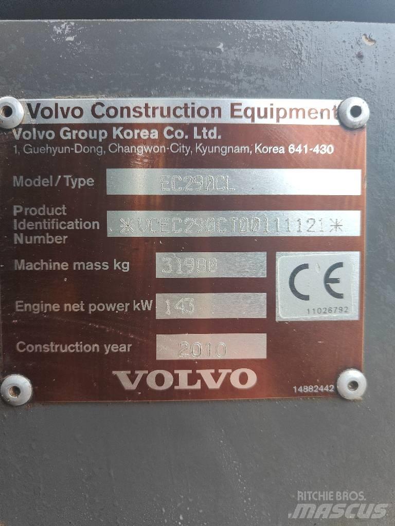 Volvo EC 290 C L Верижен екскаватор