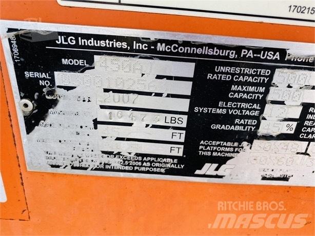 JLG 450 AJ Съчленени стрелови подемници