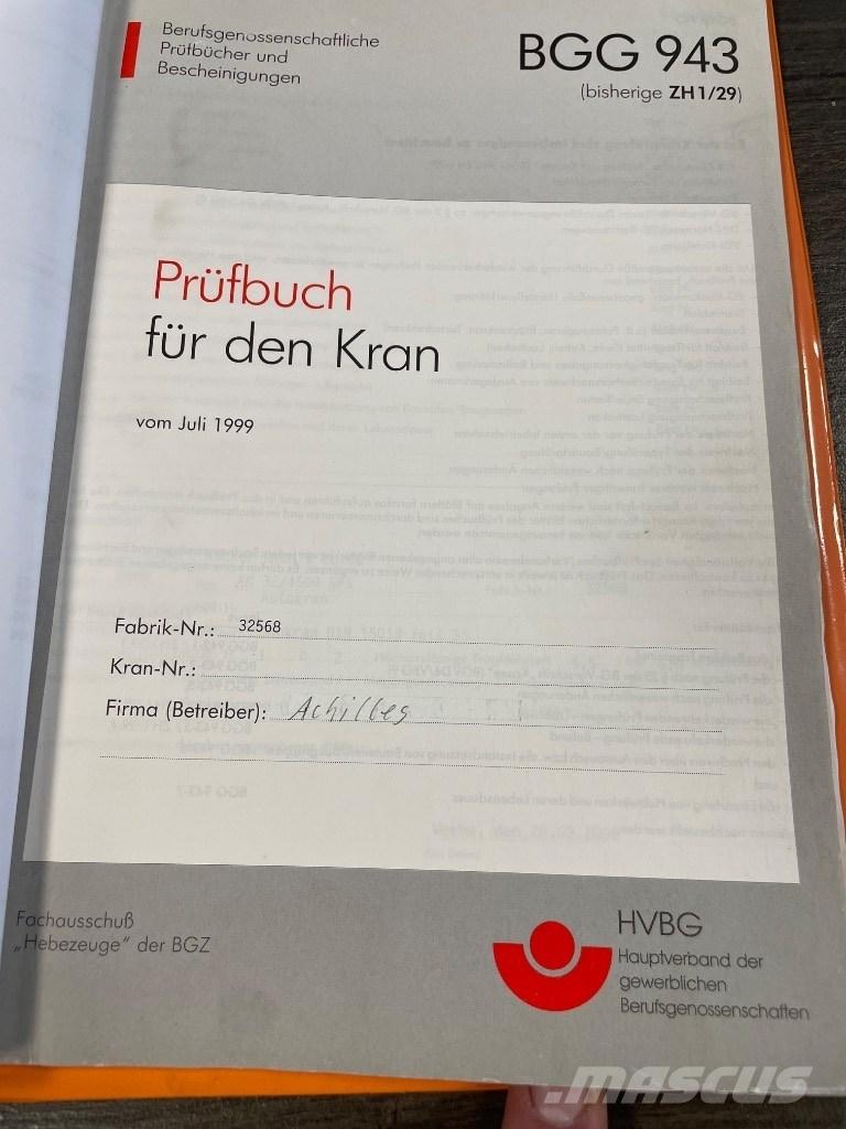 Böcker AK 32/1500 Всъдеходни кранове