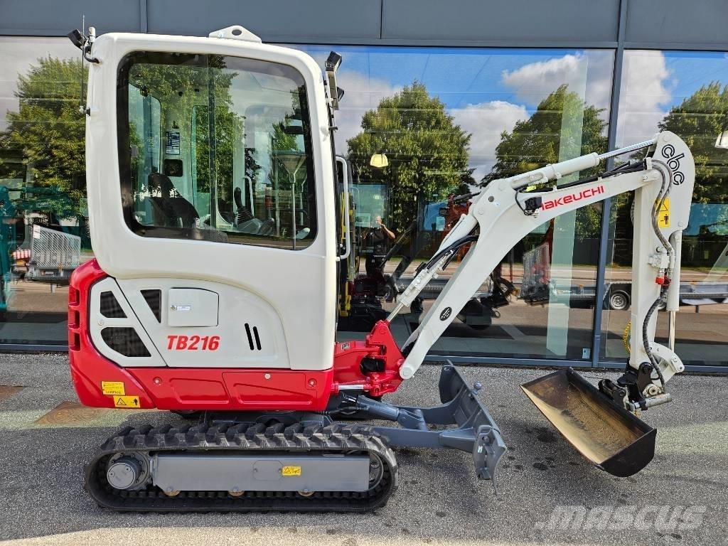 Takeuchi TB 216 Мини екскаватори < 7 т