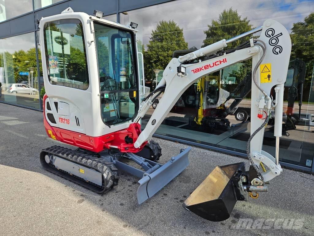 Takeuchi TB 216 Мини екскаватори < 7 т