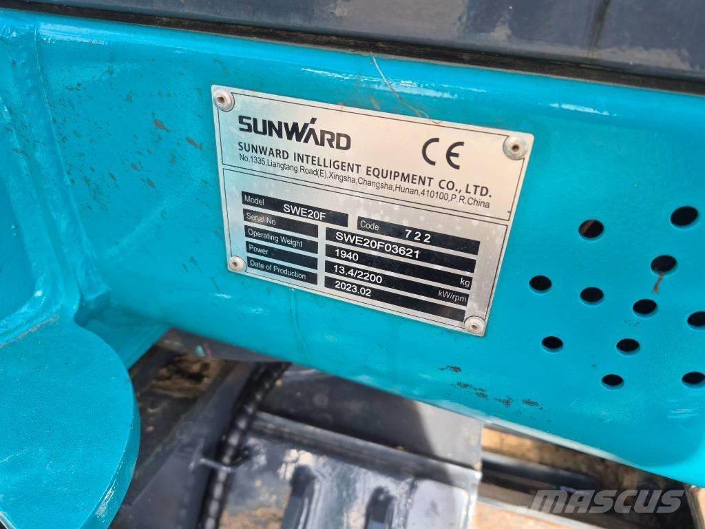 Sunward SWE 20 F Мини екскаватори < 7 т
