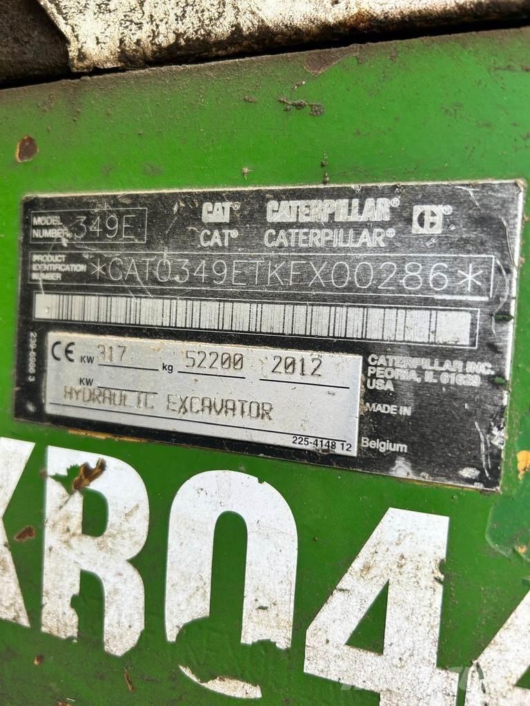 CAT 349EL VG Верижен екскаватор