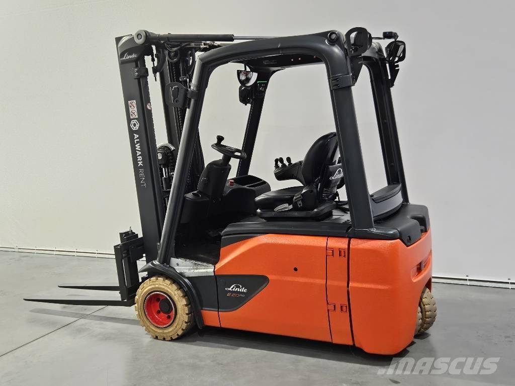 Linde E20L Електрически вилични кари-повдигачи
