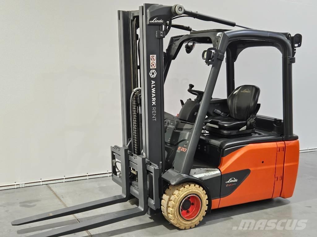 Linde E20L Електрически вилични кари-повдигачи