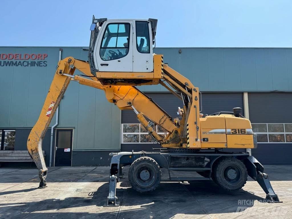 Liebherr A 316 Оператори на отпадъци/индустрия

