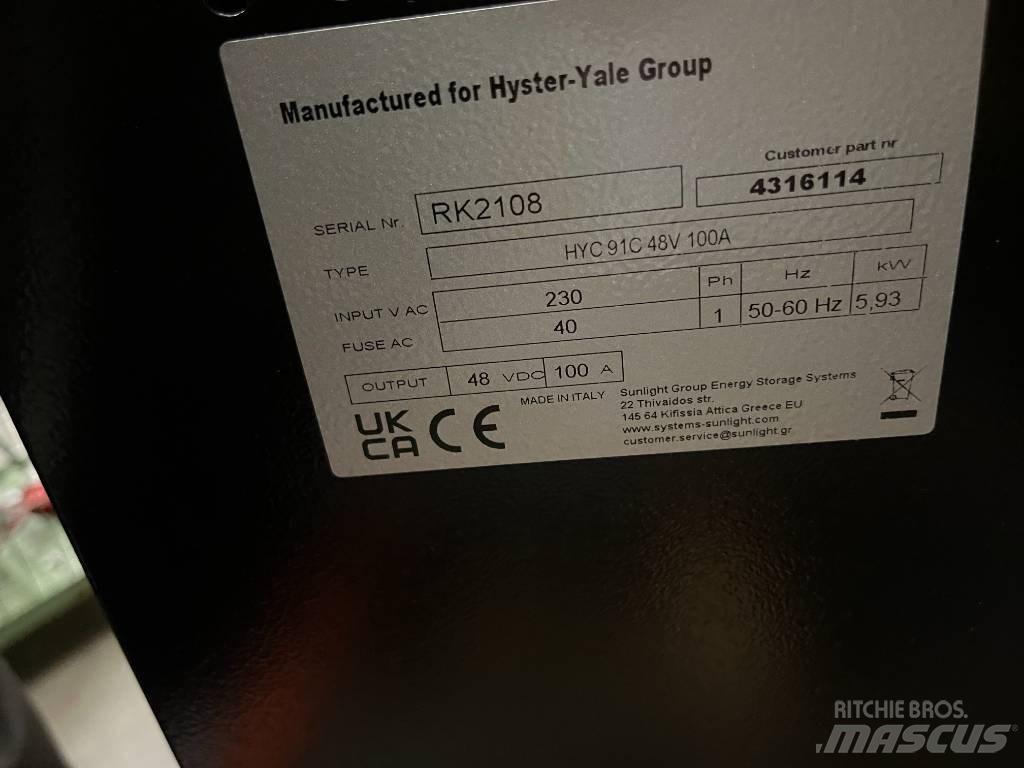 Hyster H91C Товарещи устройства