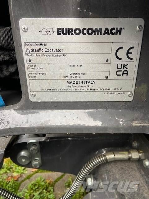 Eurocomach 22SR Мини екскаватори < 7 т