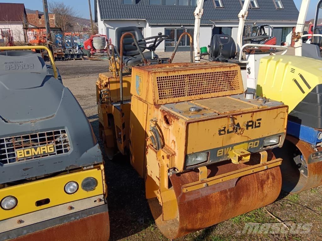 Bomag 100AD Двойни барабанни ролки
