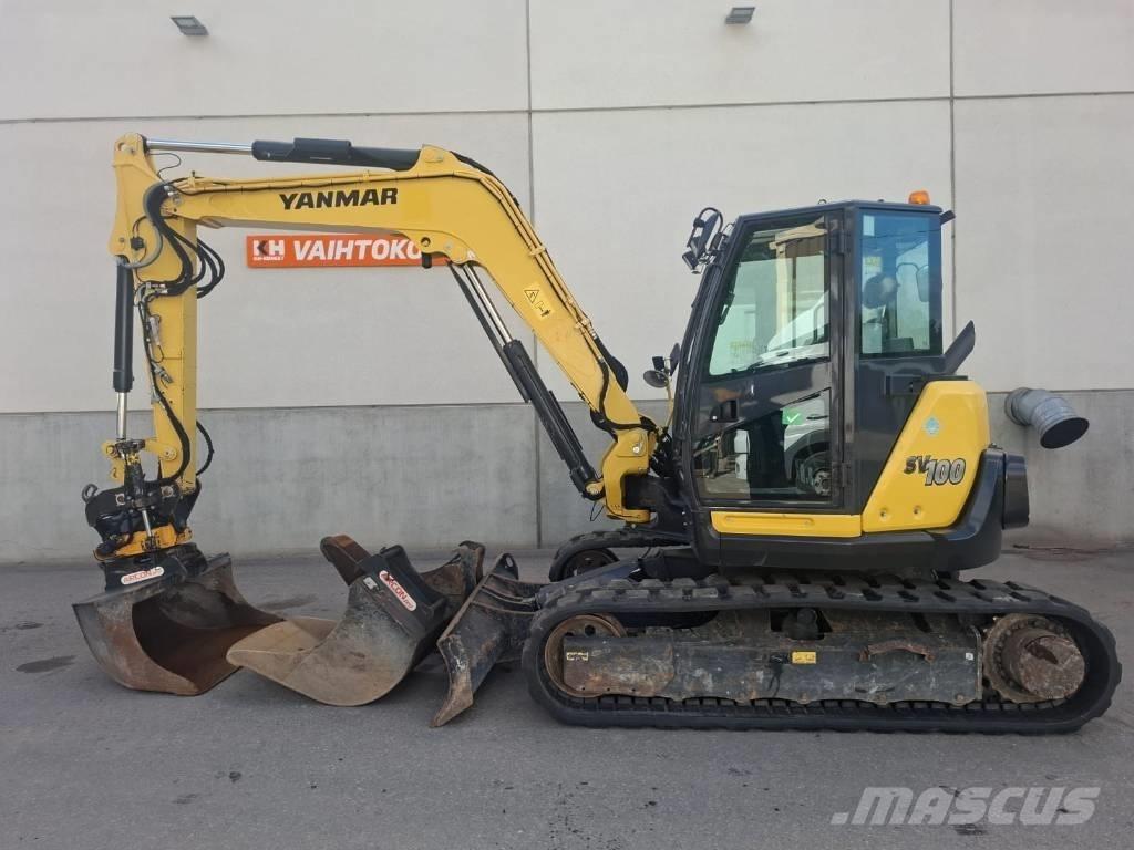 Yanmar SV 100-2A Средни екскаватори 7т - 12т