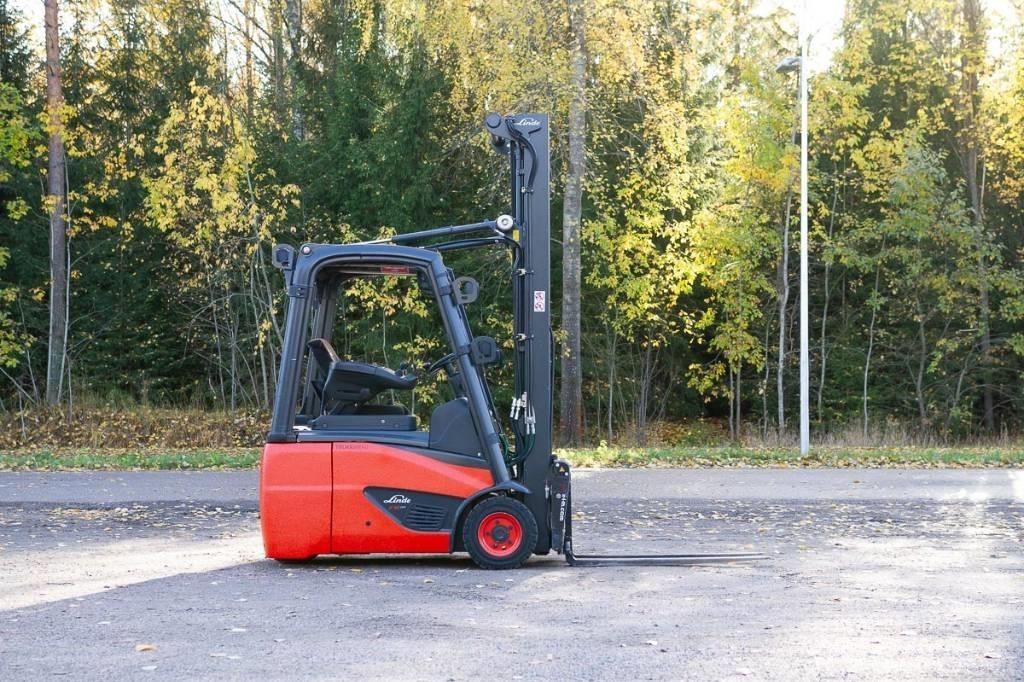 Linde E 16 C-02 Електрически вилични кари-повдигачи