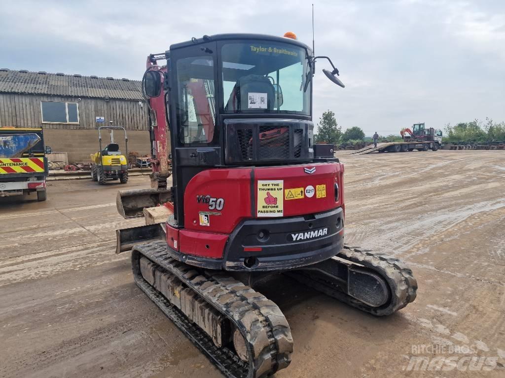 Yanmar Vio 50-5 Мини екскаватори < 7 т