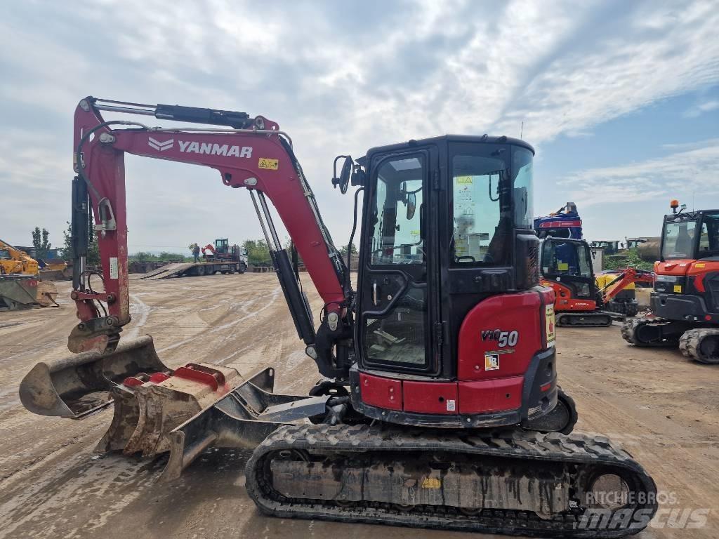 Yanmar Vio 50-5 Мини екскаватори < 7 т