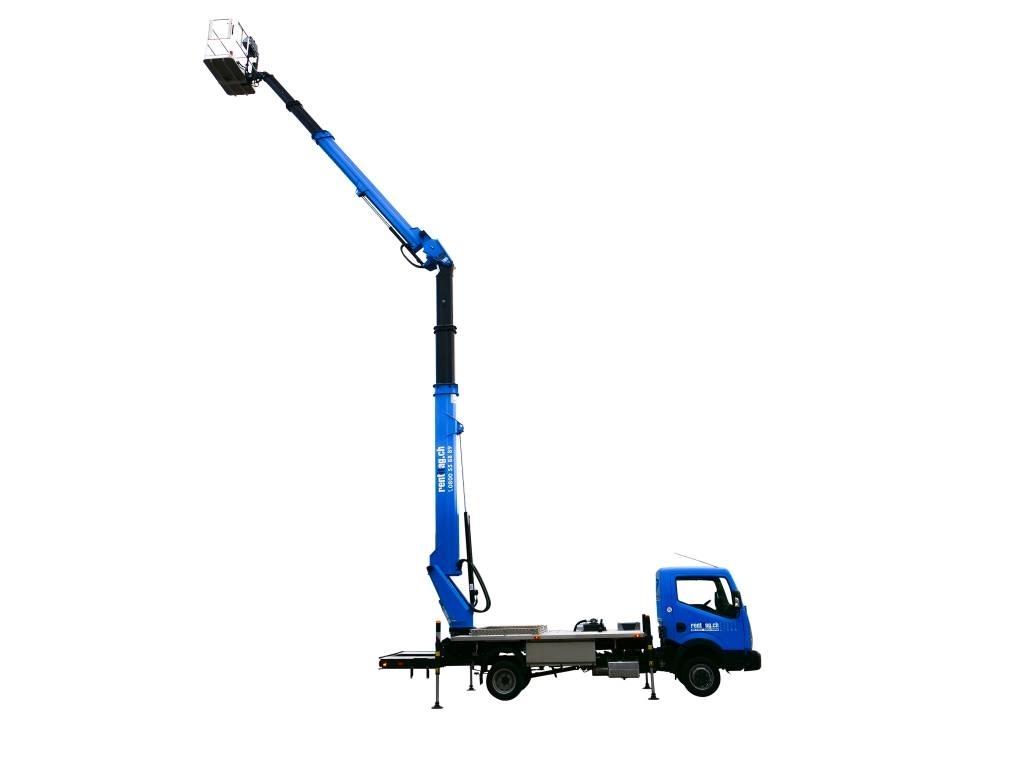 VERSALIFT VTX 240 Моторизирани платформи с талига