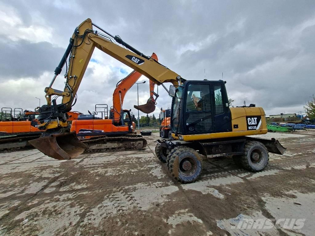 CAT M313D Колесни екскаватори