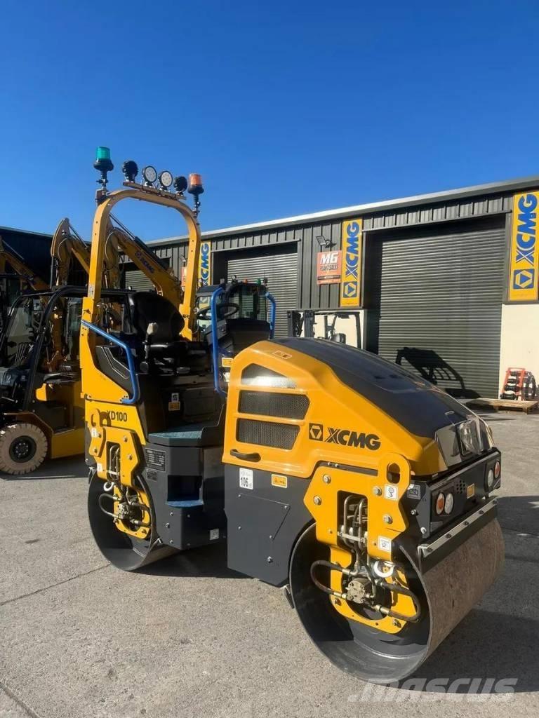 XCMG XD100 Двойни барабанни ролки
