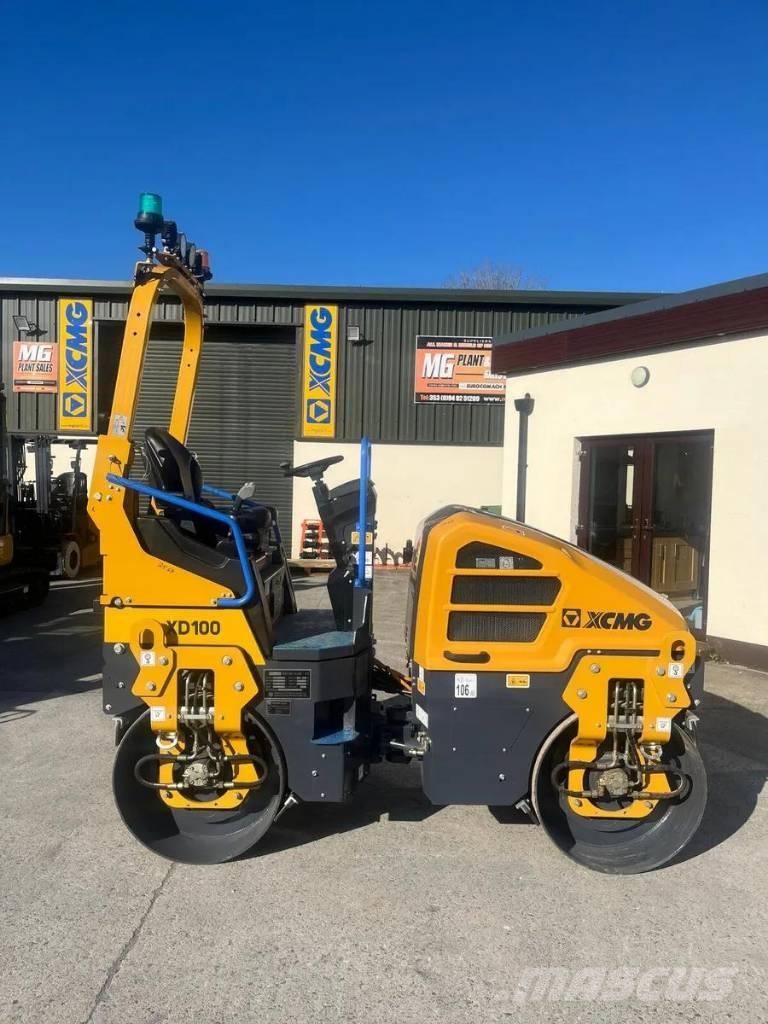 XCMG XD100 Двойни барабанни ролки
