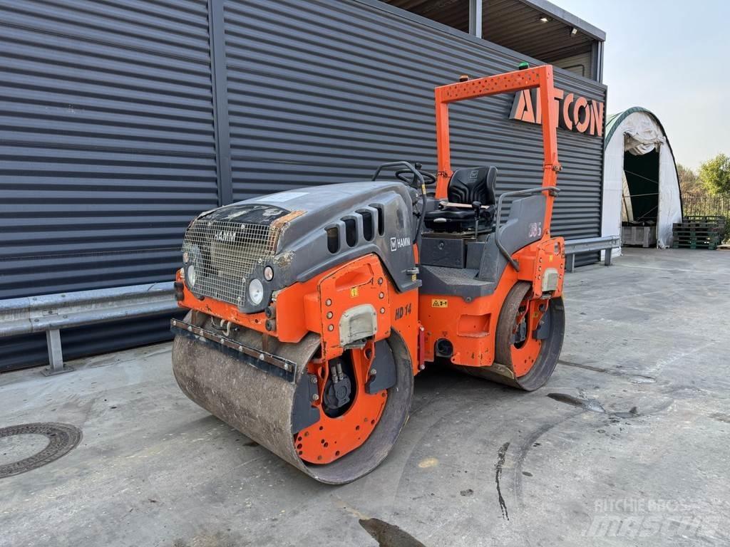 Hamm HD 14 VV Двойни барабанни ролки
