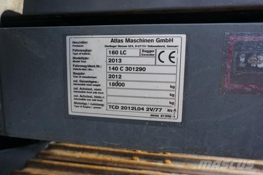 Atlas 160 LC Верижен екскаватор