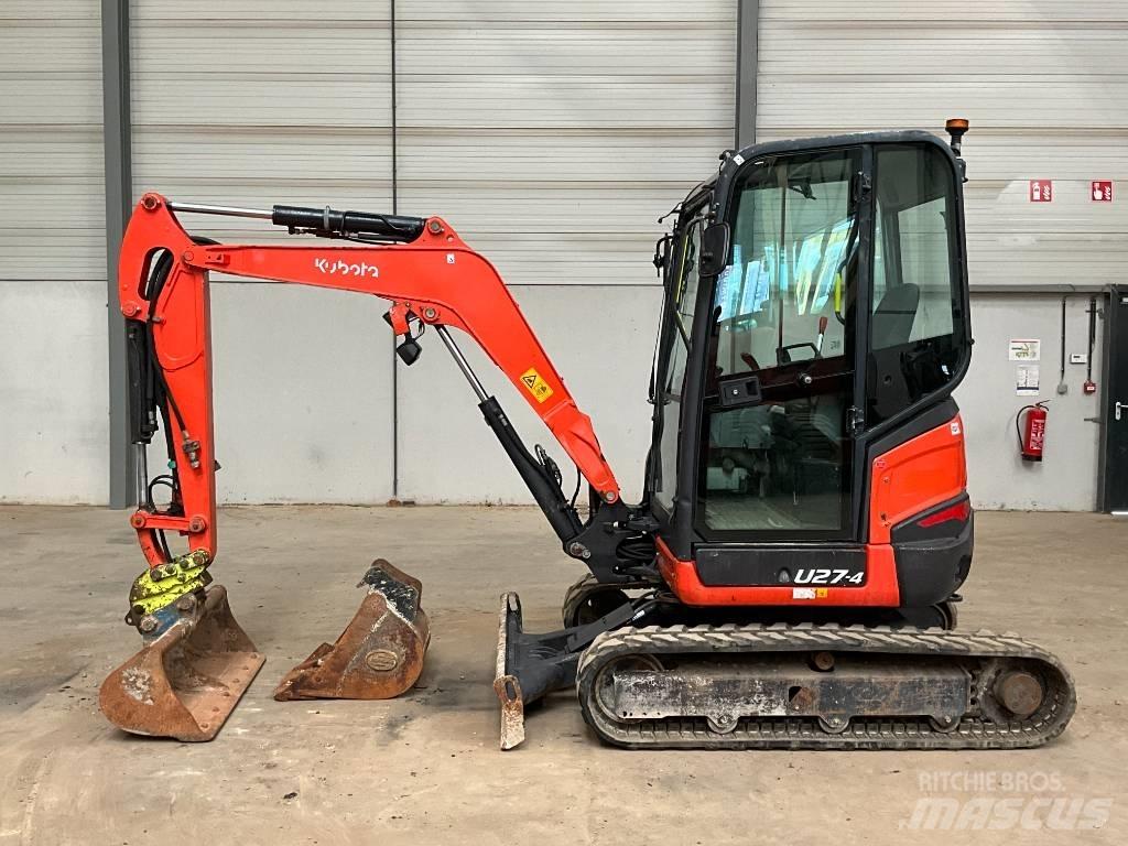 Kubota U 27-4 Мини екскаватори < 7 т