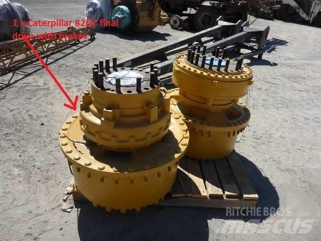 CAT 826 C Оси
