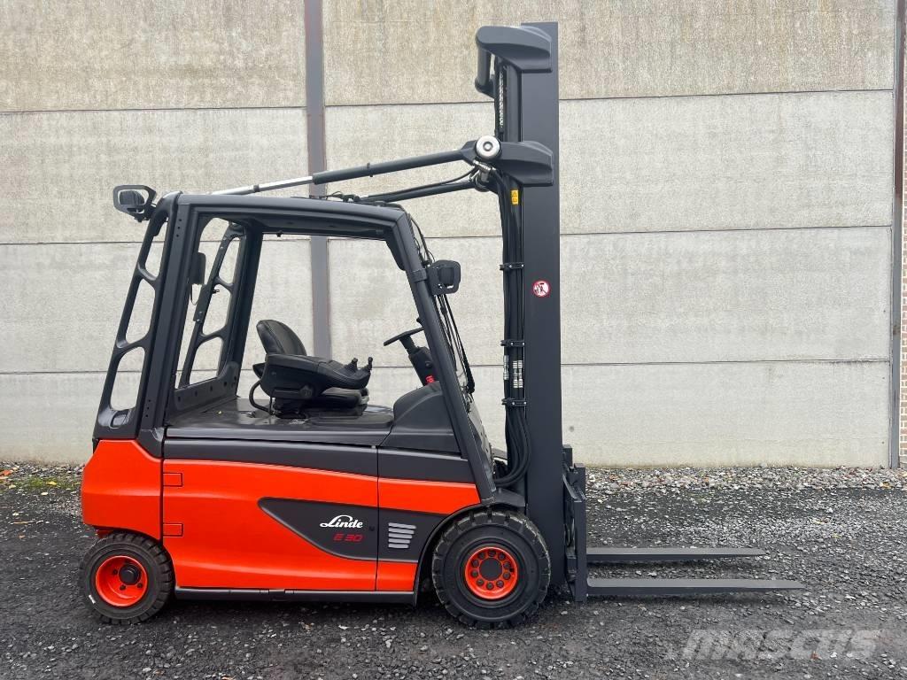 Linde E30L-01 Електрически вилични кари-повдигачи