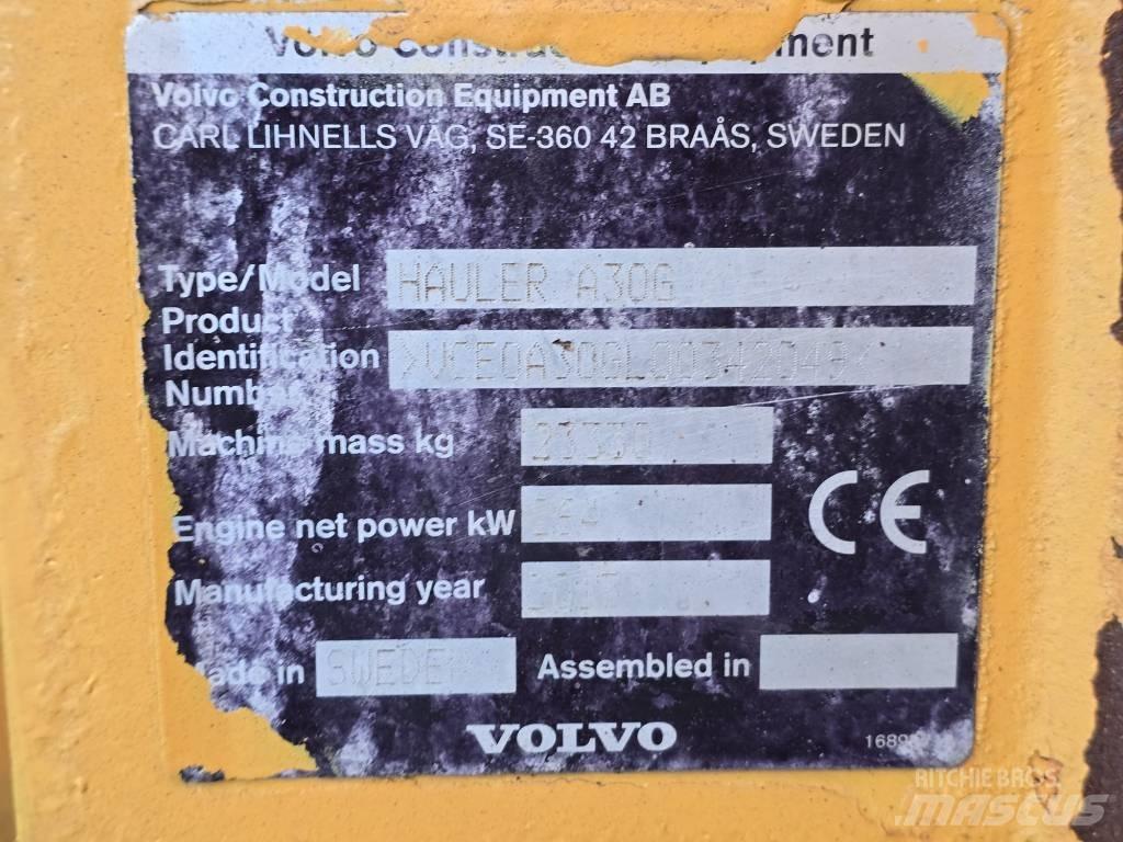 Volvo A30G Дъмпери/моторни превозни средства