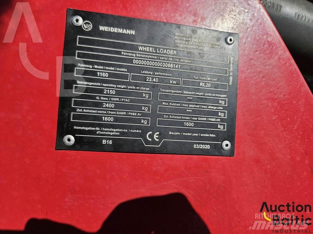 Weidemann 1160 Колесни товарачи