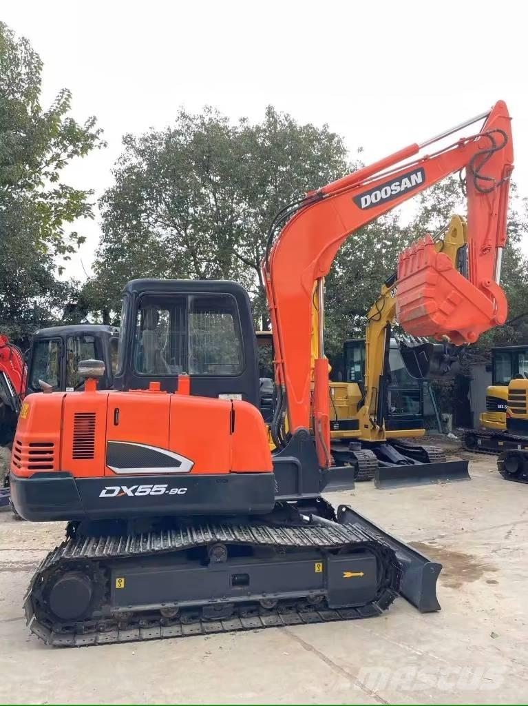 Doosan DX 55-9C Мини екскаватори < 7 т