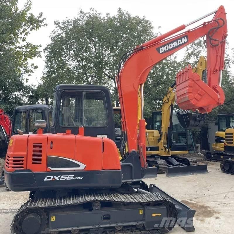Doosan DX 55-9C Мини екскаватори < 7 т