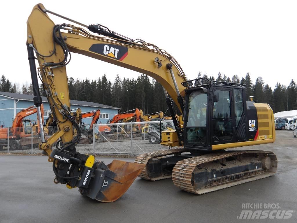 CAT 316 F Верижен екскаватор