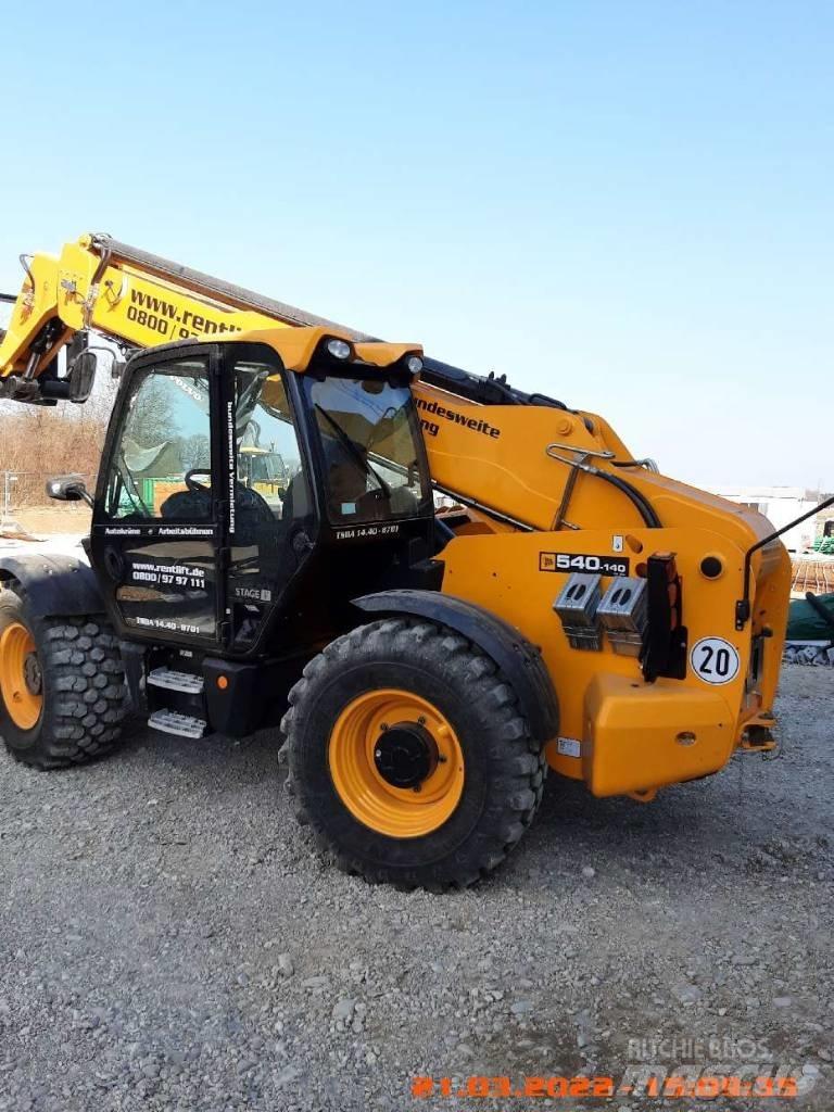 JCB 540-140 Телескопични товарачи