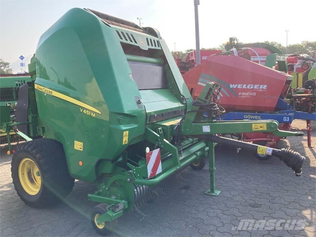 John Deere V451M Сламопреси за кръгли бали

