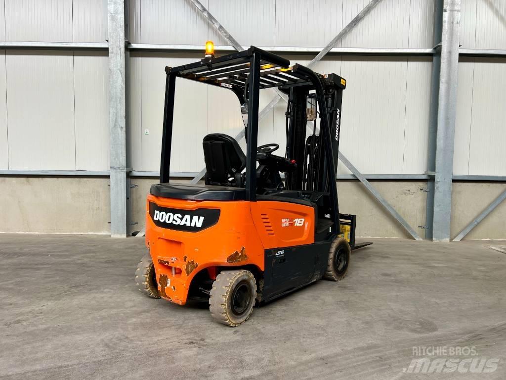 Doosan B 18 X-7 Електрически вилични кари-повдигачи