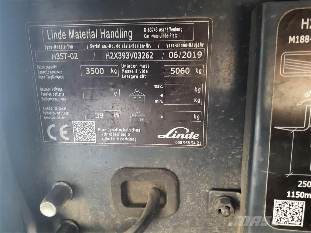 Linde H35T Камиони с АГУ