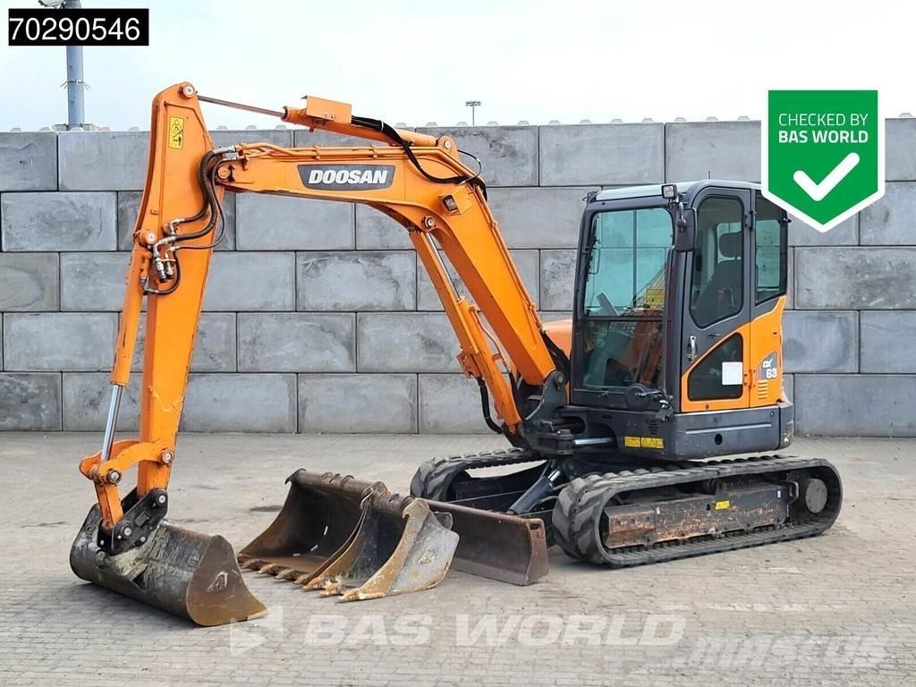 Doosan DX63-3 Мини екскаватори < 7 т