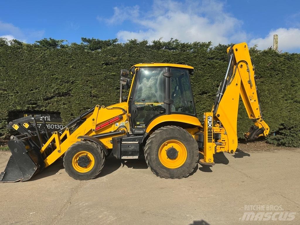 JCB 3 CX Товарач със заден ексватор