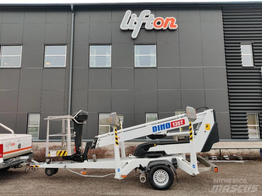 Dino 135 T Skylift Моторизирани платформи с ремарке