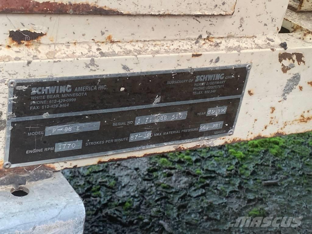Schwing P88E Бетонопомпи
