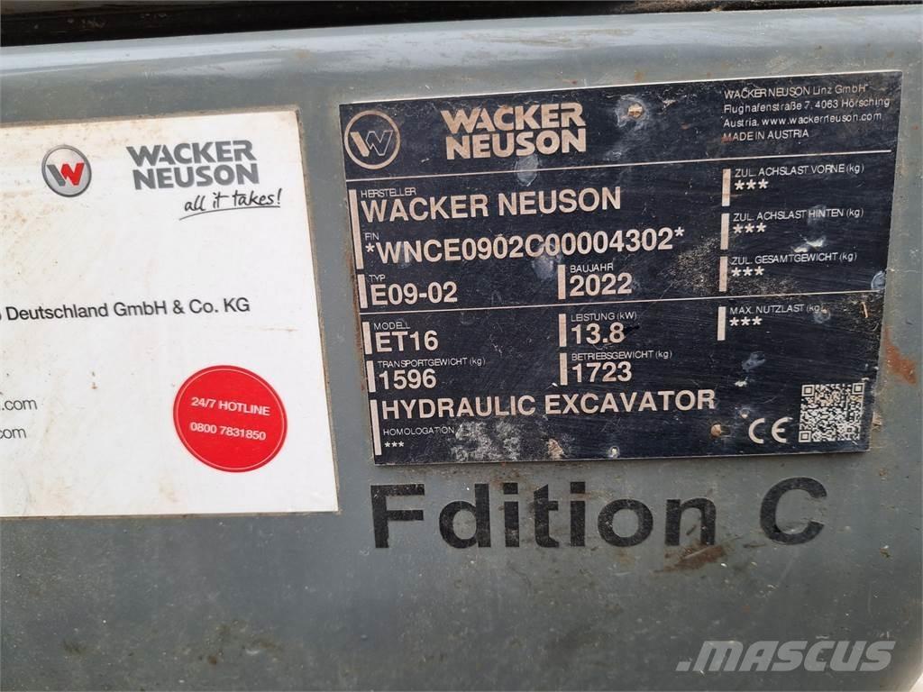 Wacker Neuson ET16 Верижен екскаватор