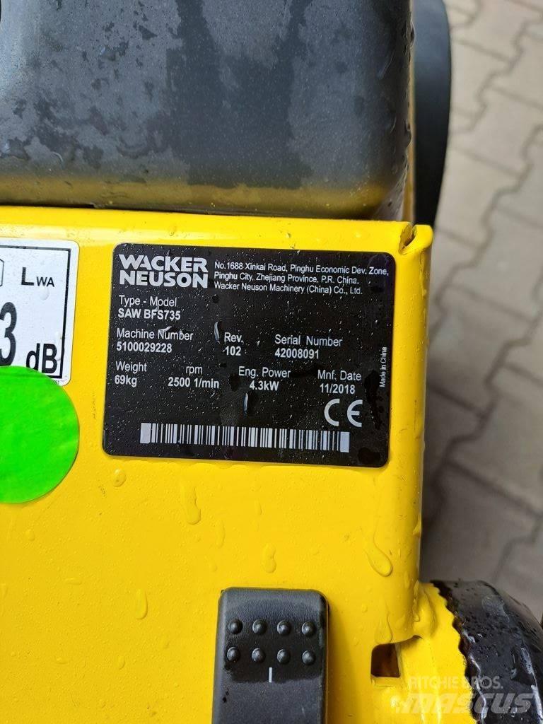 Wacker Neuson BFS735 Триони за скали и бетон