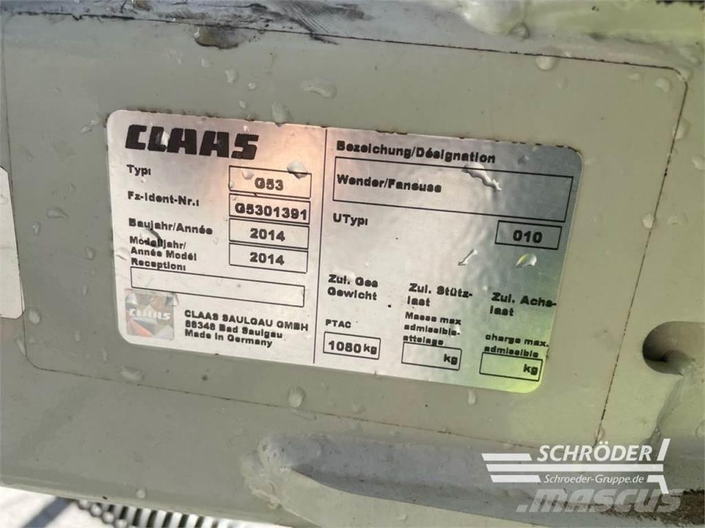 CLAAS VOLTO 800 Гребла и сенообръщачки