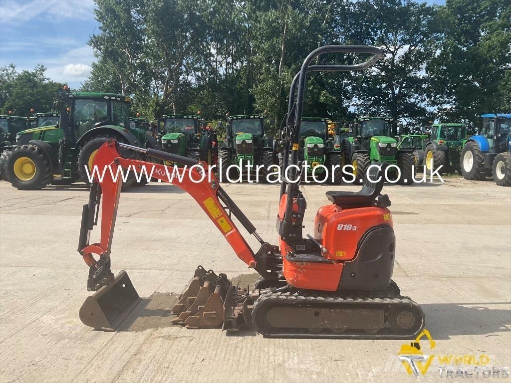 Kubota U 10-3 Мини екскаватори < 7 т
