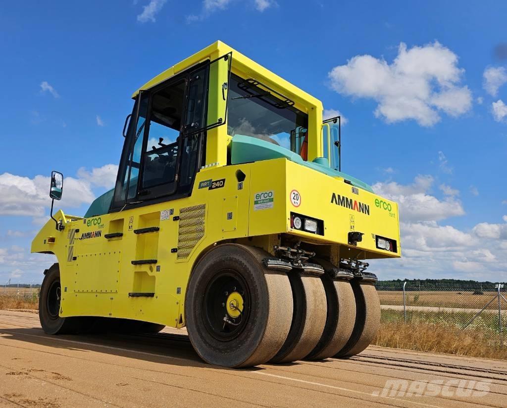 Ammann ART 240 Пневматични гумени  ролки

