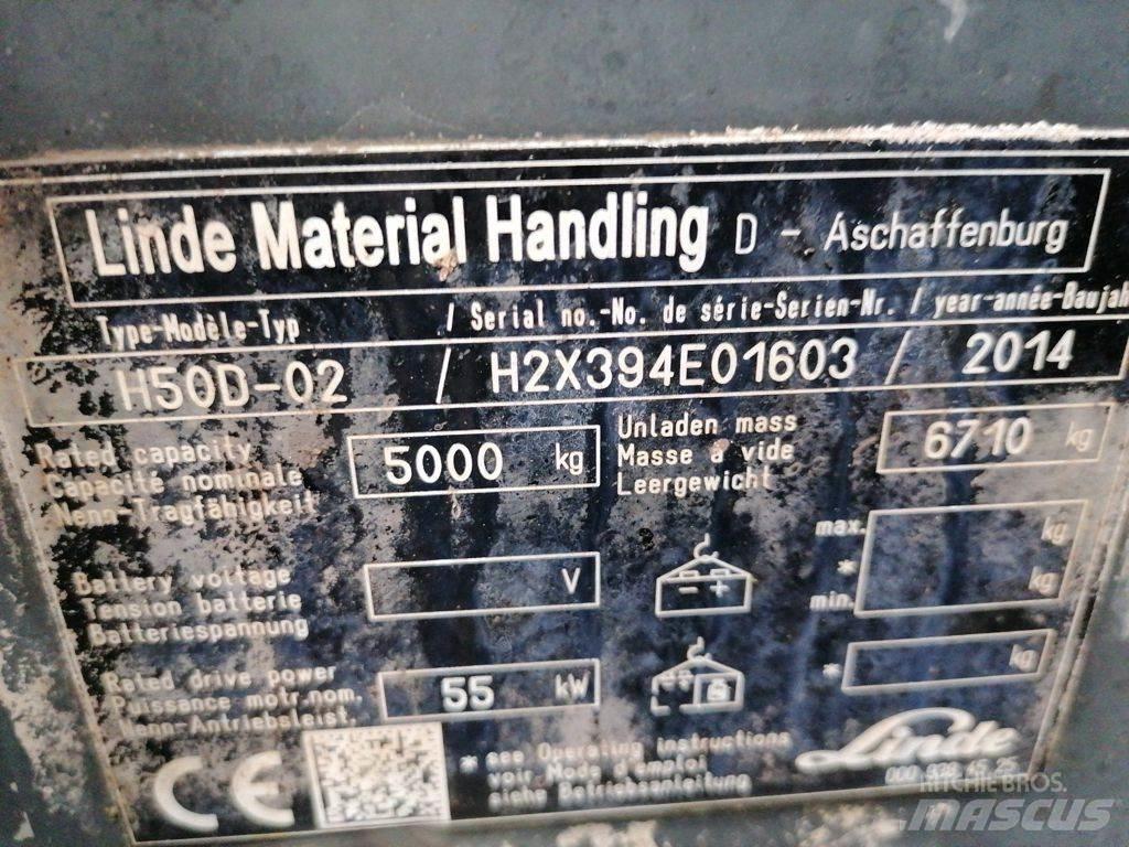 Linde H50D-02 Дизелови камиони