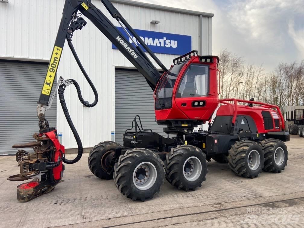 Komatsu 901XC Харвестери