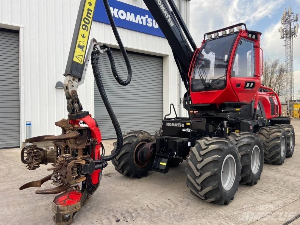 Komatsu 901XC Харвестери