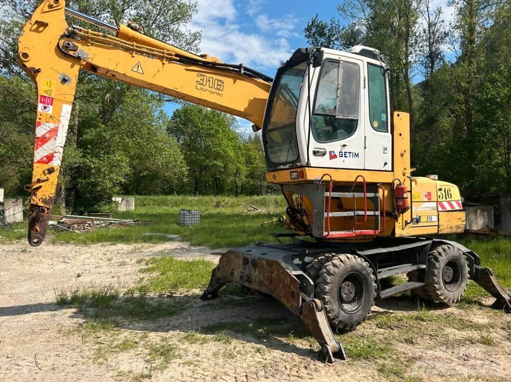 Liebherr A 316 Оператори на отпадъци/индустрия
