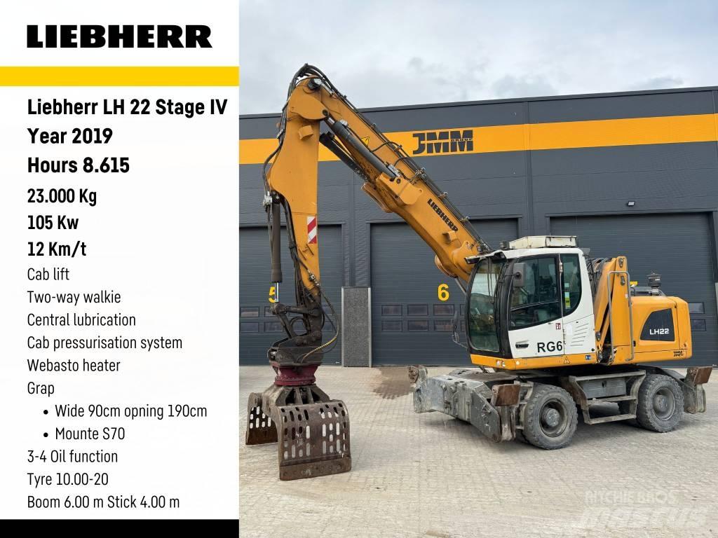 Liebherr LH 22 Оператори на отпадъци/индустрия
