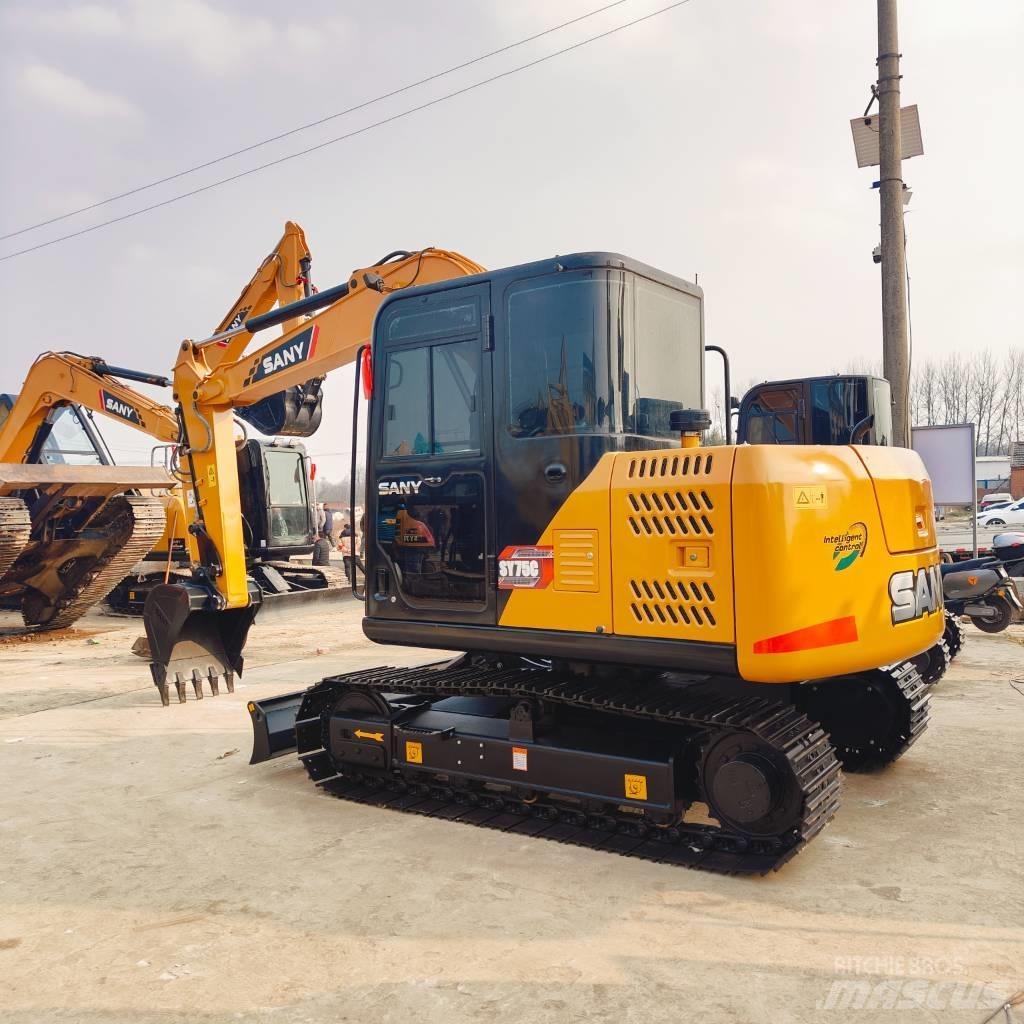 Sany SY75C Верижен екскаватор